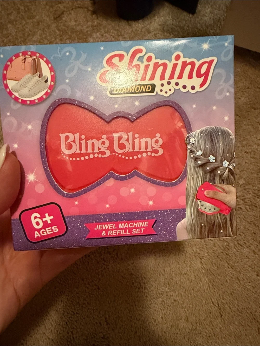 Bling Bling Jewel Machine and refill set